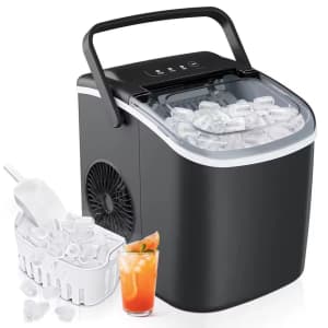 Simzlife 25 lbs. Countertop Ice Maker: $46.99