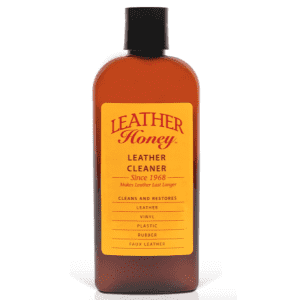 Leather Honey 8-oz. Leather Cleaner: $12 via Subscribe & Save Leather Honey 8-oz. Leather Cleaner: $12 via Subscribe & Save