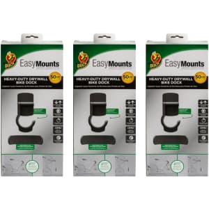 Duck Brand EasyMounts Bike Dock 3-Pack: $19 Duck Brand EasyMounts Bike Dock 3-Pack: $19