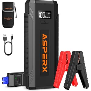 Asperx 4000A Car Jump Starter: $24.99