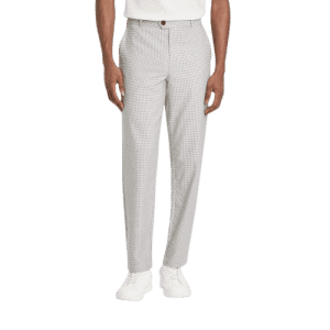 Houston Men's Houndstooth Straight Leg Trousers: $12.99