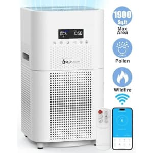 Open-box Dr. J Professional HEPA Smart WiFi Air Purifier: $29
