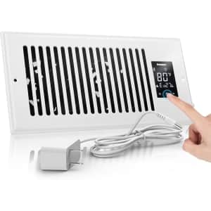PowerScale 4" x 10" Smart Vent Air Booster Register Fan: $15