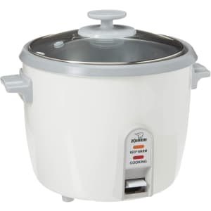 Zojirushi 6-Cup Rice Cooker: $42