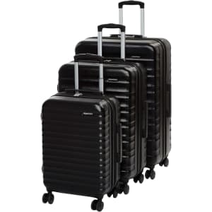Amazon Basics 3-Piece Hardside Luggage Set: $115