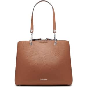 Calvin Klein Garnet Triple Compartment Tote Bag: $68