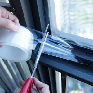 2" x 33ft Transparent Window Weather Sealing Tape: $7.20