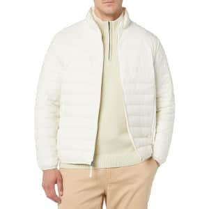 Amazon Essentials Men's Packable Puffer Jacket (XXL only): $13.98