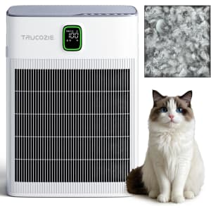Trucozie T554 Air Purifier for up to 2,000-sq. ft.: $49.99 Trucozie T554 Air Purifier for up to 2,000-sq. ft.: $49.99