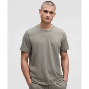 lululemon Men's Soft Jersey Short-Sleeve Shirt: $34 lululemon Men's Soft Jersey Short-Sleeve Shirt: $34
