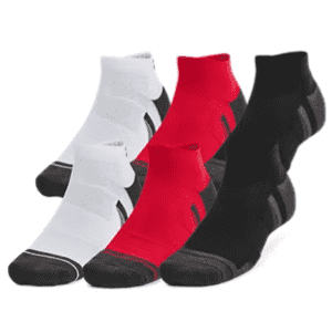 UA Performance Tech Unisex Low Socks 6-Pack: $11.29