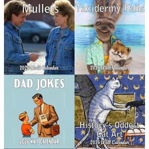 2026 Funny Calendars: From $7 2026 Funny Calendars: From $7