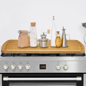 30" x 20" Bamboo Stove Top Cover: $38