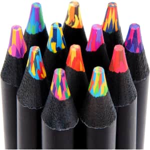 Rainbow Colored Pencils 12-Pack: $6.99 Rainbow Colored Pencils 12-Pack: $6.99