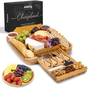 Smirly Charcuterie Board Gift Sets at Amazon: Up to 32% off