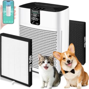 Purairia HEPA Air Purifier for up to 2,400-sq. ft. Rooms: $79.50