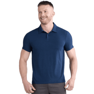 Ozark Trail Men's Merino Wool Blend Polo Shirt (size L): $8.87