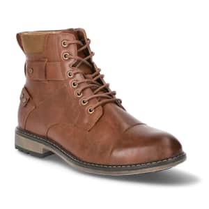 Portland Men's Lace-Up Boots: $15 Portland Men's Lace-Up Boots: $15