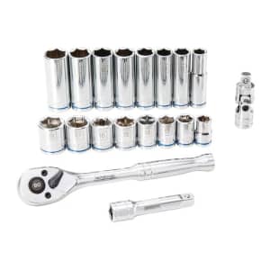 Kobalt 19-Piece Metric Mechanics Tool Set: $11