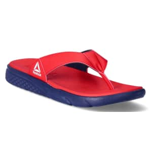 Reebok Men's Comfort Channel Thong Flip Flops: $6.99