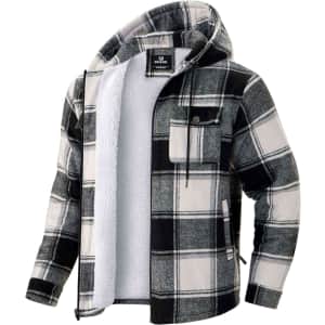 G Gradual Men's Flannel Fleece Sherpa Lined Jacket: $35.69 G Gradual Men's Flannel Fleece Sherpa Lined Jacket: $35.69