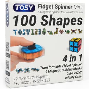 TOSY Magnet Fidget Spinner Mini - 3 in 1 Toy: $8.49