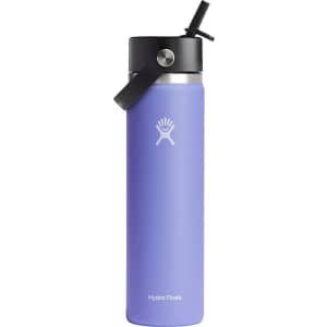 Hydro Flask 24 oz. Wide Mouth Bottle w/ Flex Straw Cap: $19 Hydro Flask 24 oz. Wide Mouth Bottle w/ Flex Straw Cap: $19