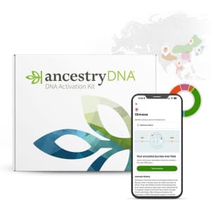 AncestryDNA Genetic Test Kit: $39