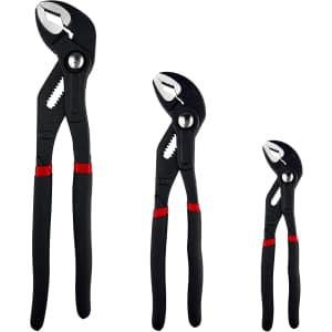 3-Piece Water Pump Pliers Set: $6.93