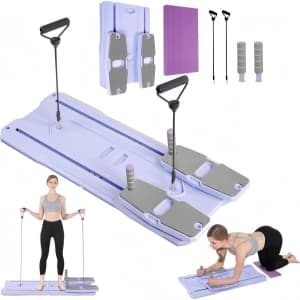 8-in-1 Pilates Reformer Board: $38.99