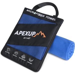 Apexup 48" x 24" Microfiber Towel: $7.79