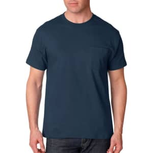 Hanes Men's Beefy T-Shirt (Size L): $5.49