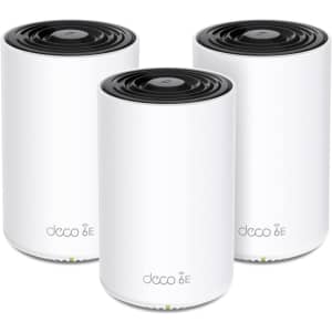 TP-Link Deco XE70 Pro Tri-Band WiFi 6E Mesh: $205 TP-Link Deco XE70 Pro Tri-Band WiFi 6E Mesh: $205