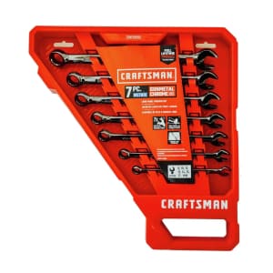 Craftsman 12-Point 7-Piece Combination Wrench Set: $10