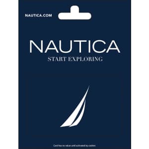 Nautica Gift Card Black Friday Deal at Amazon: Up to 20% off Nautica Gift Card Black Friday Deal at Amazon: Up to 20% off
