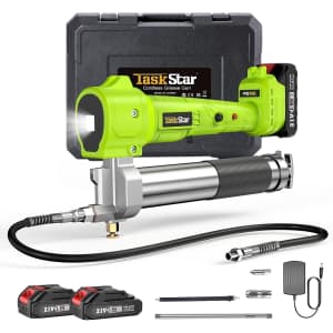 TaskStar Battery Powered Grease Gun Kit: $60 w/ Prime