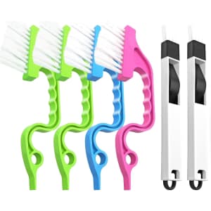 Crevice Gap Cleaning Brush 6-Piece Tool Set: $6.99 Crevice Gap Cleaning Brush 6-Piece Tool Set: $6.99