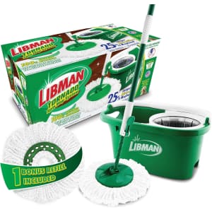 Libman Tornado Spin Mop System with Bucket: $38.48 Libman Tornado Spin Mop System with Bucket: $38.48