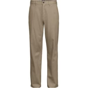 Lands' End Men's Relaxed Straight Fit Knockabout Chino: $19.49 Lands' End Men's Relaxed Straight Fit Knockabout Chino: $19.49