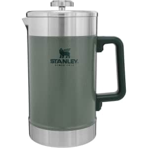 Stanley Classic Stay-Hot 48-oz. French Press Coffee Maker: $53 Stanley Classic Stay-Hot 48-oz. French Press Coffee Maker: $53