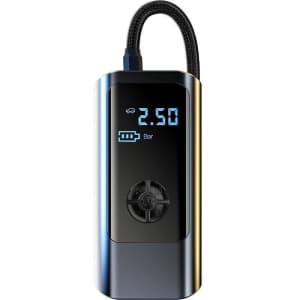 Smart Electric Digital Car Tire Inflator / Air Compressor: $7.94