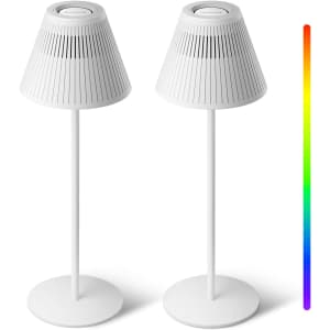 Honeywell Cordless LED Table Lamps 2-Pack: $17.99