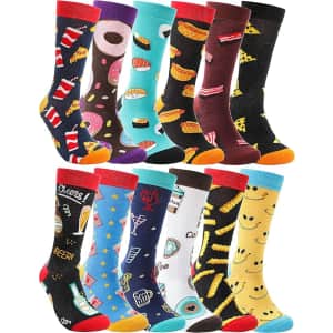 Unisex Funny Socks 12-Pack: $20 Unisex Funny Socks 12-Pack: $20