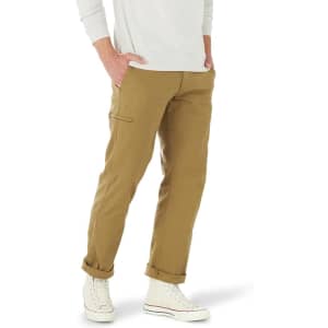 Lee Men's Extreme Motion Canvas Cargo Pants: $19