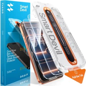 Smartdevil 2 Pack Screen Protector iPhone 17 Pro Max: $4.49