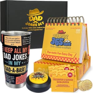 Dad Jokes Gift Set: $25 w/ Prime Dad Jokes Gift Set: $25 w/ Prime