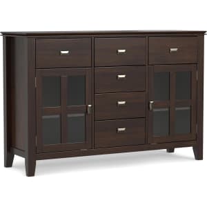 Simplihome Artisan 54" Solid Wood Sideboard Buffet: $295.50 Simplihome Artisan 54" Solid Wood Sideboard Buffet: $295.50
