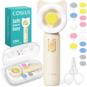 Coslus Baby Nail File and Trimmer Kit: $3.99