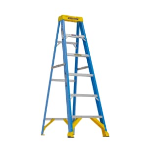 Werner 6-Foot Fiberglass Step Ladder: $59 Werner 6-Foot Fiberglass Step Ladder: $59