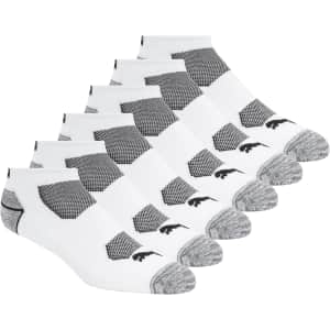 PUMA Men's Low Cut Socks 6-Pack: $7.22